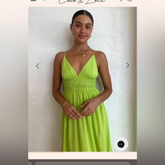 Faithfull The Brand Brown Maxi Dress - Picture 7 of 8